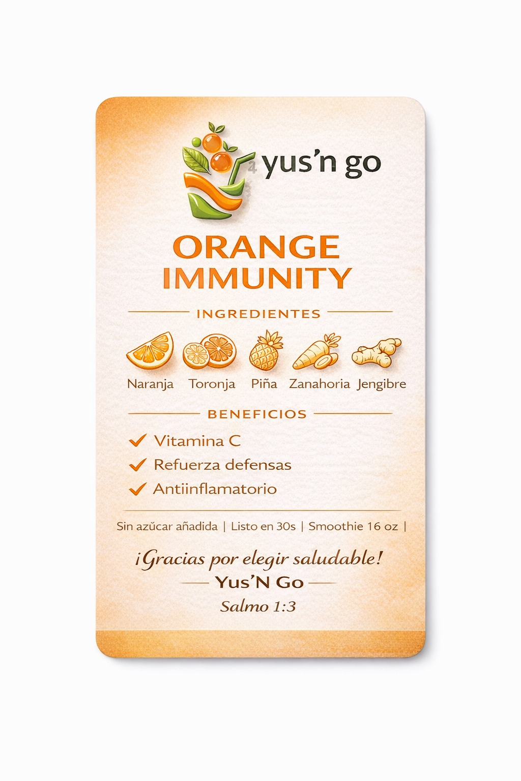 Orange Immunity Pack